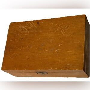 Wooden Storage Box